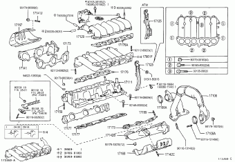 TACOMA VZN170L-CRMDKAB RZN161,171,VZN160,170