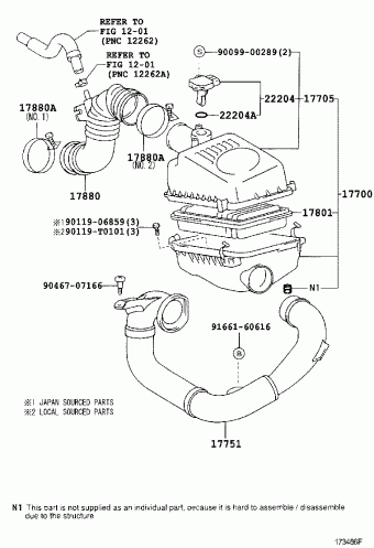 COROLLA/ALTIS SED/WG NZE121R-AEPDK CE120,NZE12#,ZZE12#