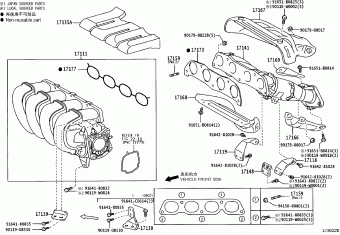 AVENSIS ZZT251L-AWMGKW ADT25#,AZT25#,CDT250,ZZT25#