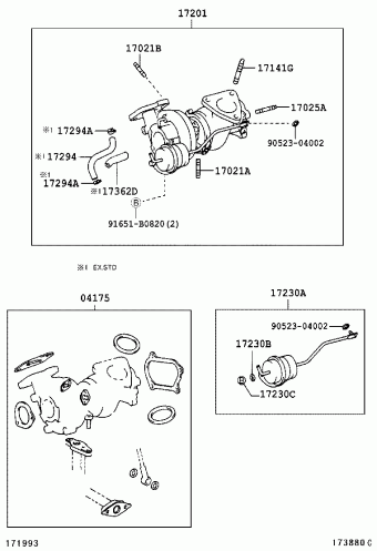 COASTER BB54L-ZCMSW BB5#,RZB5#,TRB53,XZB53
