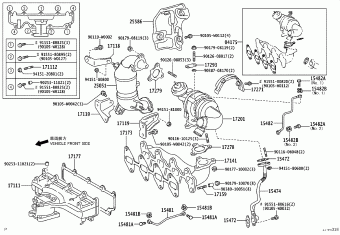 AVENSIS ADT251L-AWFEYW ADT25#,AZT25#,CDT250,ZZT25#