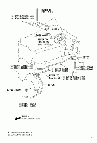HILUX KUN15L-TRMDYW3 KUN15,2#