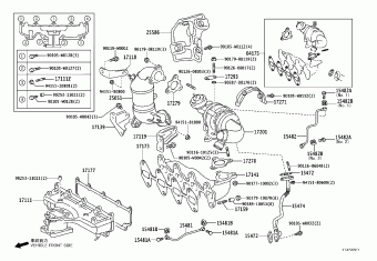 COROLLA VERSO AUR10L-GWFEYW AUR10,CUR10,ZNR1#