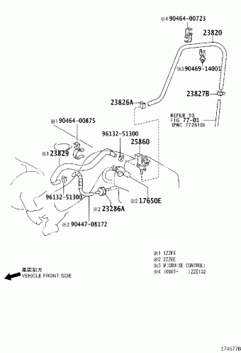 COROLLA/MATRIX ZZE132L-DHPNKA ZZE13#