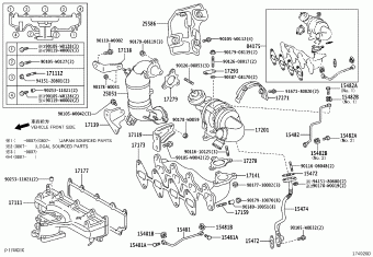 AVENSIS ADT250L-AEFNYW ADT25#,AZT25#,CDT250,ZZT25#