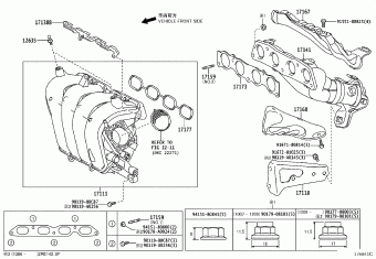 COROLLA SED/WG ZRE141L-AEFDKV CE140,NZE141,ZRE14#,ZZE14#