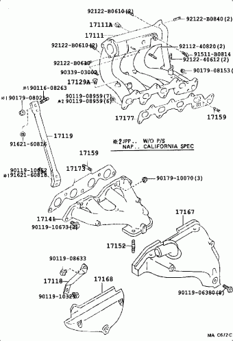 COROLLA SED AE92L-DEMNKA AE92