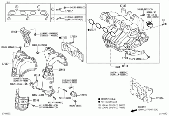 CAMRY/HYBRID ACV51R-JEPEKT ACV51,ASV5#,AVV50