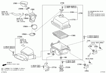 CAMRY/HYBRID ASV50R-JETEKT ACV51,ASV5#,AVV50