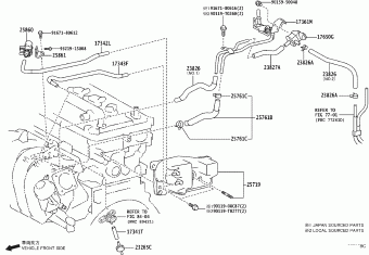 COROLLA/ALTIS ZRE173L-GEPDKV NDE170,NZE170,ZRE17#,ZZE172