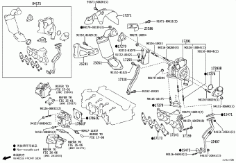 COROLLA/ALTIS NDE170R-GEFGYX NDE170,NZE170,ZRE17#,ZZE172