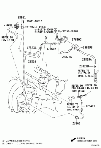 AVENSIS ZRT271L-AWFEPW ADT27#,WWT27#,ZRT27#