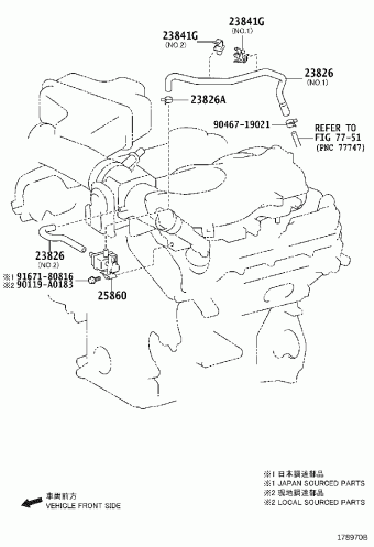 TACOMA GRN325L-PRTSHA GRN2##,3##,TRN2##