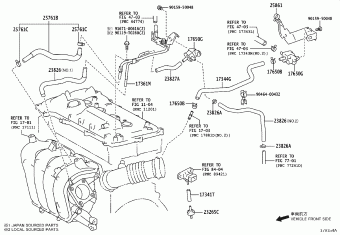 COROLLA/ALTIS ZRE171R-GEXGGT NDE170,NZE170,ZRE17#,ZZE172