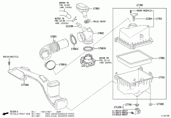 CAMRY/HYBRID ASV70L-RETNKX ASV7#,AXVA70,AXVH7#,GSV70,MXVA71