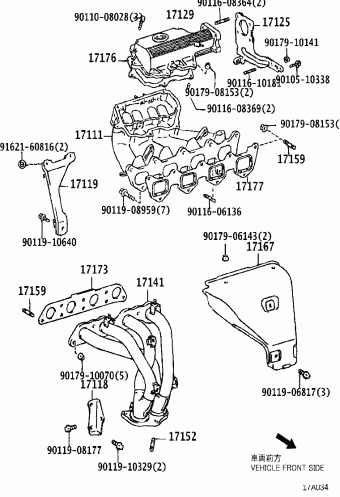 COROLLA SED/CP/WG AE101L-AEMDKB AE10#,CE100,EE10#