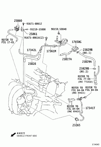 COROLLA/AURIS ZRE181R-AHFNPN NRE180,ZRE18#,ZWE186