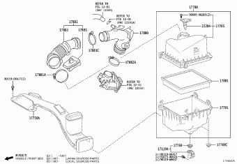 CAMRY/HYBRID ASV71L-RETNHX ASV7#,AXVA70,AXVH7#,GSV70,MXVA71
