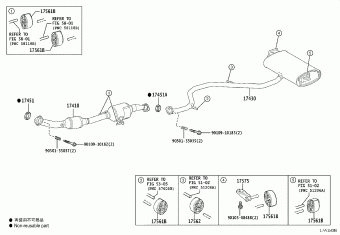 AURIS/COROLLA HB MZEA12R-AHXDBQ MZEA12,NRE210,ZWE21#