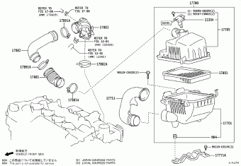 YARIS NSP151L-AHXRKC NSP15#