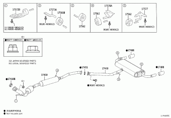 RAV4 AXAH54L-CNXXBA AXAA5#,AXAH54,AXAL54