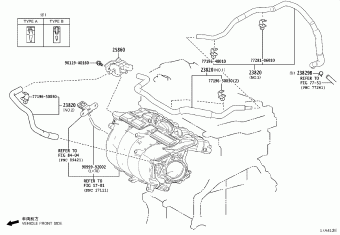 RAV4 AXAH54L-CNXXBA AXAA5#,AXAH54,AXAL54