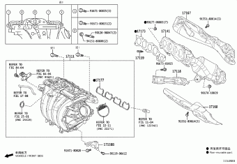 COROLLA SED MZEA18L-AEXLBA MZEA1#,ZRE212,ZWE21#