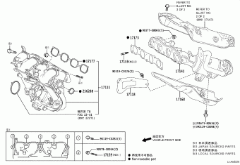 COROLLA ZWE211L-GEXEBC MZEA1#,NRE210,ZWE21#