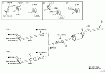 HILUX GUN122R-DTFLXT GGN125,GUN1##,LAN125,TGN1##