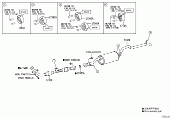 HILUX TGN126L-BTMLKV GGN125,GUN1##,LAN125,TGN1##