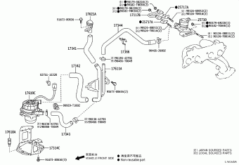 HILUX TGN126L-DTMHKV GGN125,GUN1##,LAN125,TGN1##