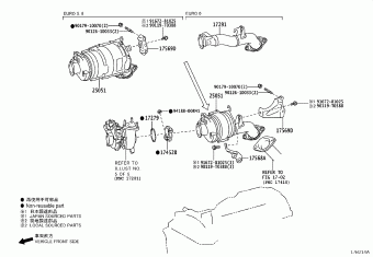 HILUX GUN122R-DTFLXT GGN125,GUN1##,LAN125,TGN1##