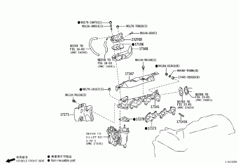 HILUX GUN125L-BNFSXW3 GUN12#,135