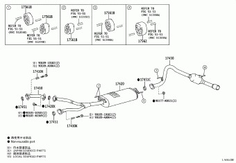 TUNDRA/SEQUOIA VXKA75L-PSUSZA VXKA7#,VXKH7#,VXKH8#