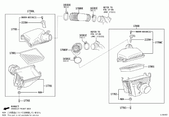TUNDRA/SEQUOIA VXKA75L-PSUSZA VXKA7#,VXKH7#,VXKH8#