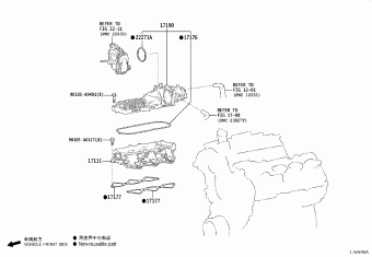 TUNDRA/SEQUOIA VXKA75L-PSUSZA VXKA7#,VXKH7#,VXKH8#