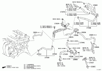 COROLLA/ALTIS ZRE210R-GEXGGT MZEA1#,ZRE21#,ZWE211