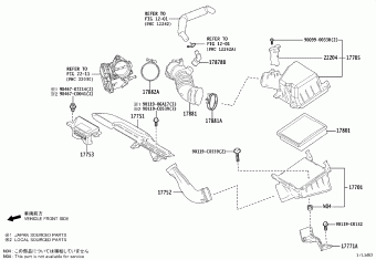 FRONT LANDER MXGH10L-CHXNBC MXGA10,MXGH10