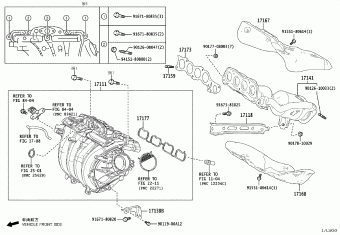 CAMRY MXVA80L-AEXNBR AXVA80,AXVH80,MXVA80