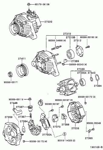 CAMRY MCV20L-AEPGKW MCV20,SXV20