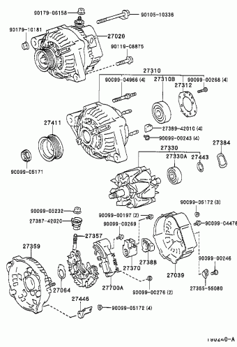 COROLLA SED/WG AE101L-AEPNKW AE10#,CE100,EE10#