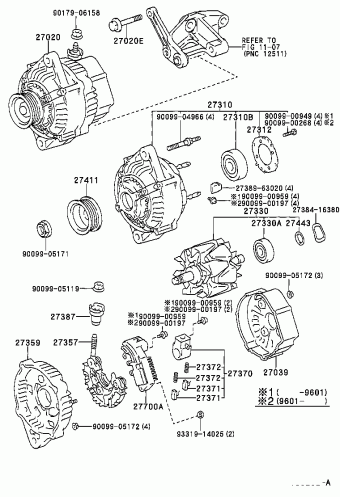 TACOMA RZN171L-CRMDKAB RZN161,171,VZN160,170