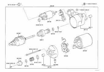 COROLLA SED/CP/WG EE100L-AWMDSB AE10#,CE100,EE10#