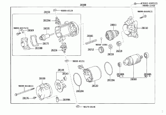 TACOMA RZN150L-CRMDKAB RZN140,150,19#,VZN150,195