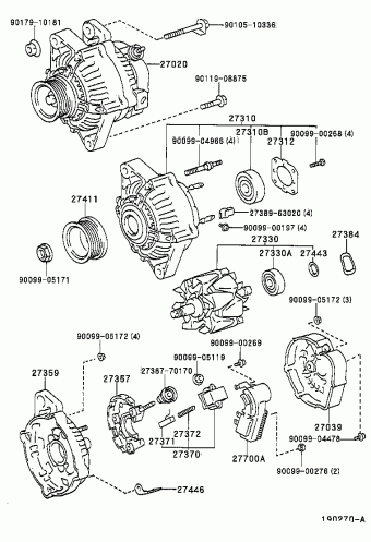 COROLLA HB/LB AE101L-AHMNKW AE10#,CE100,EE10#