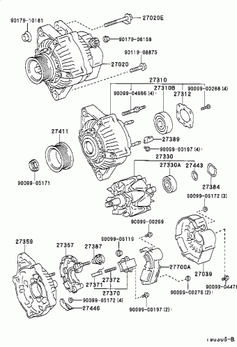 COROLLA LB AE112R-ALMXKQ AE11#,EE110