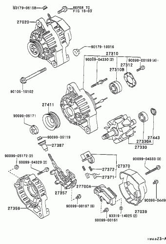 COROLLA SED/WG EE110L-AEMDSV AE11#,CE110,EE11#,ZZE11#