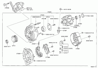 TACOMA RZN171L-CRMDKAB RZN161,171,VZN160,170