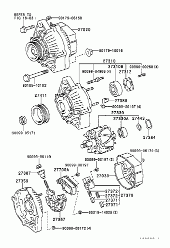 COROLLA SED/WG EE111L-AEMDKW 03.1998