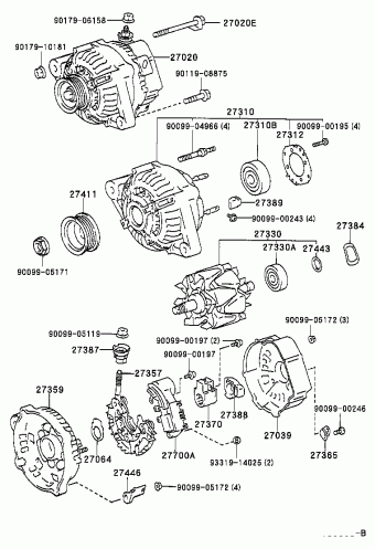 COROLLA SED/WG AE111L-AEPNKW 02.1999